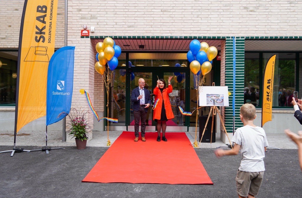 Invigning av Väsjöskolan!